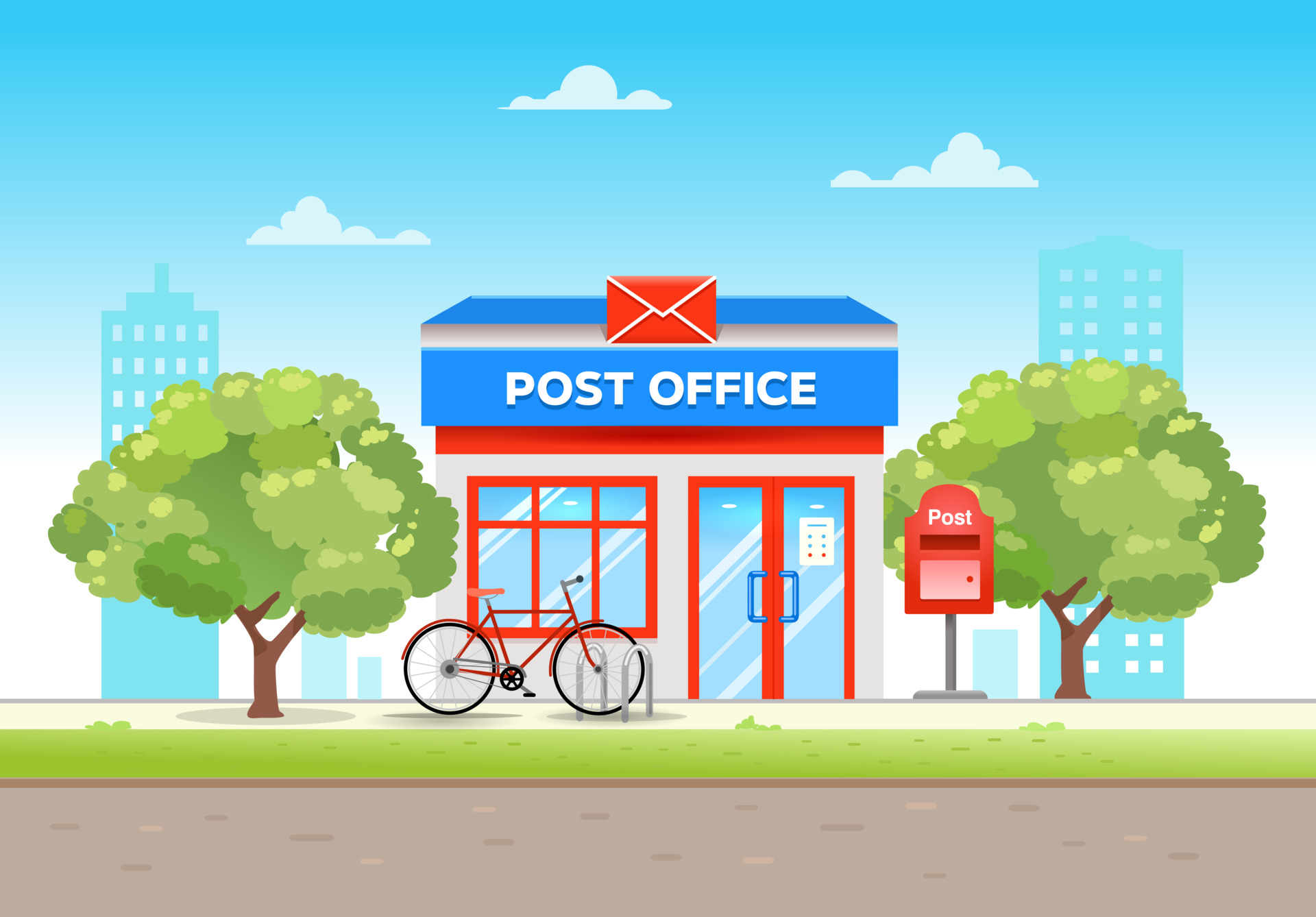 Post Office Vector Art, Icons, and Graphics for Free Download