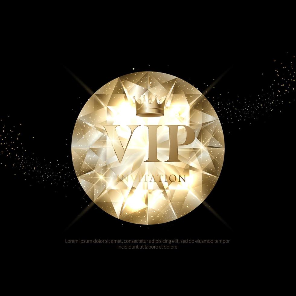 Luxury vip invitations and coupon backgrounds vector