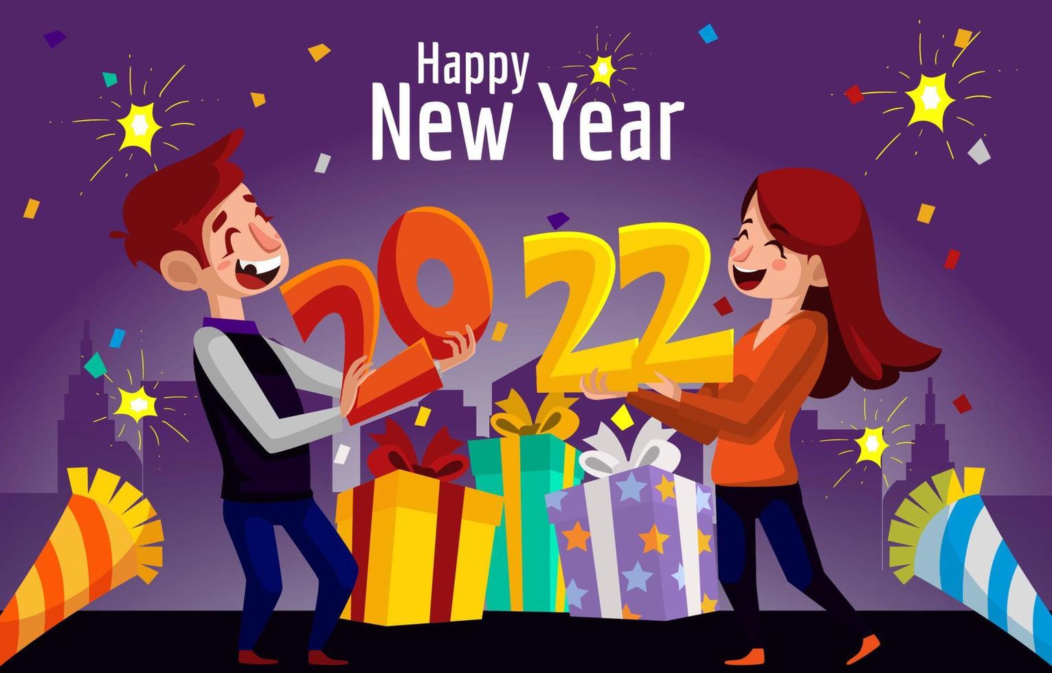 New Year Celebration vector