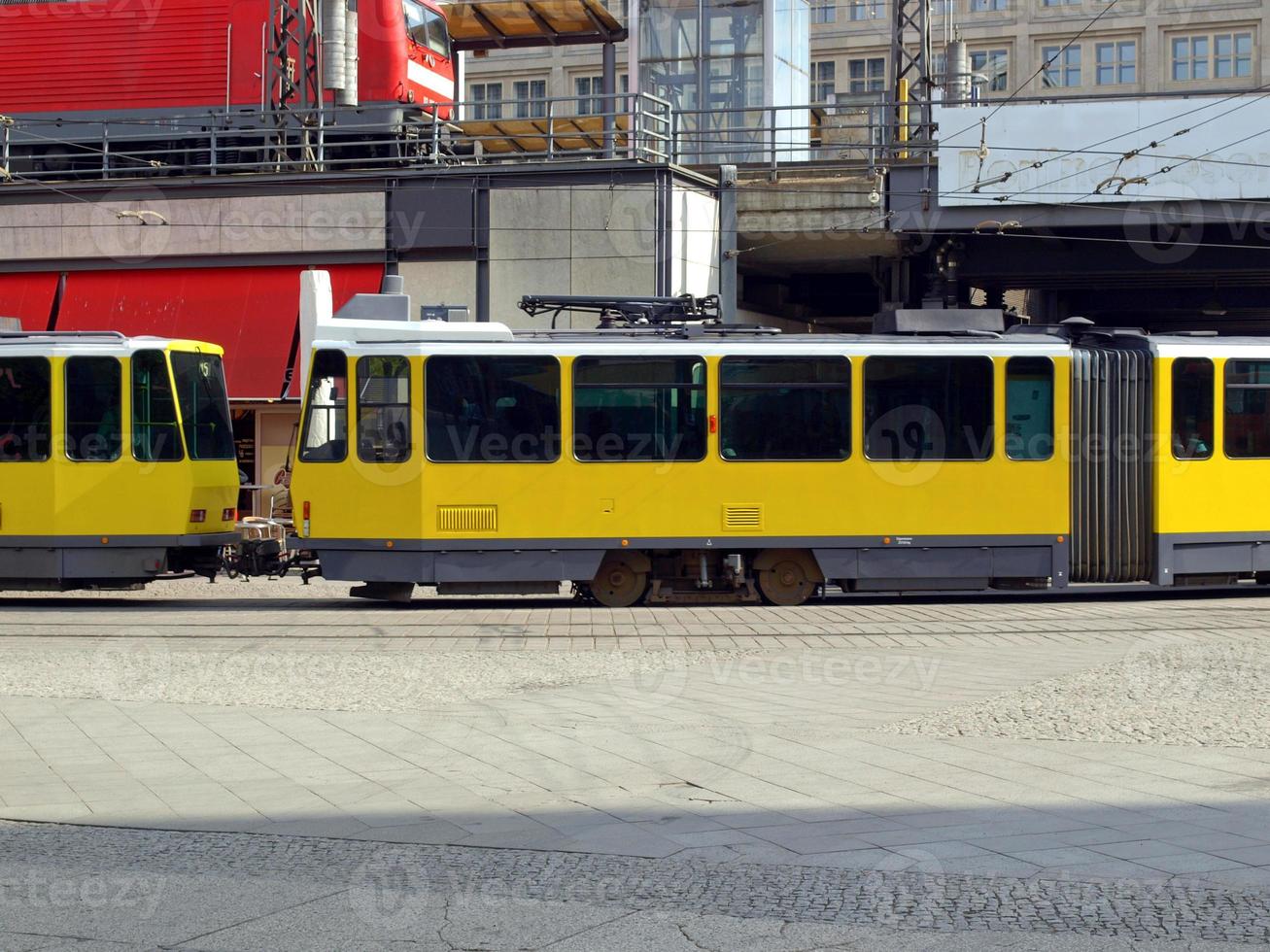 tranvía en Berlín, Alemania foto