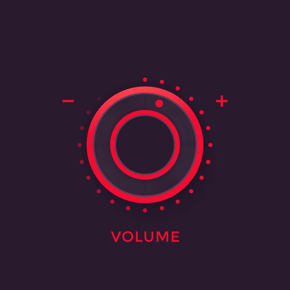 volume control knob, vector regulator