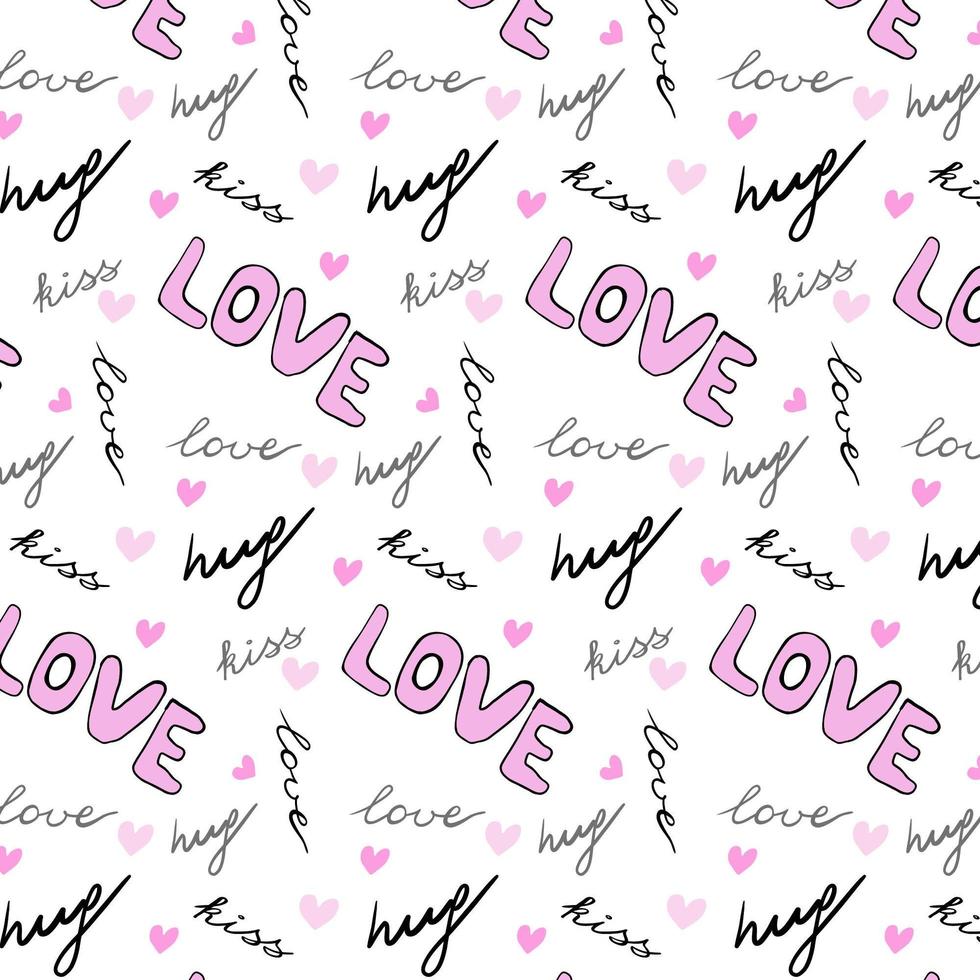 vector pattern for valentine's day