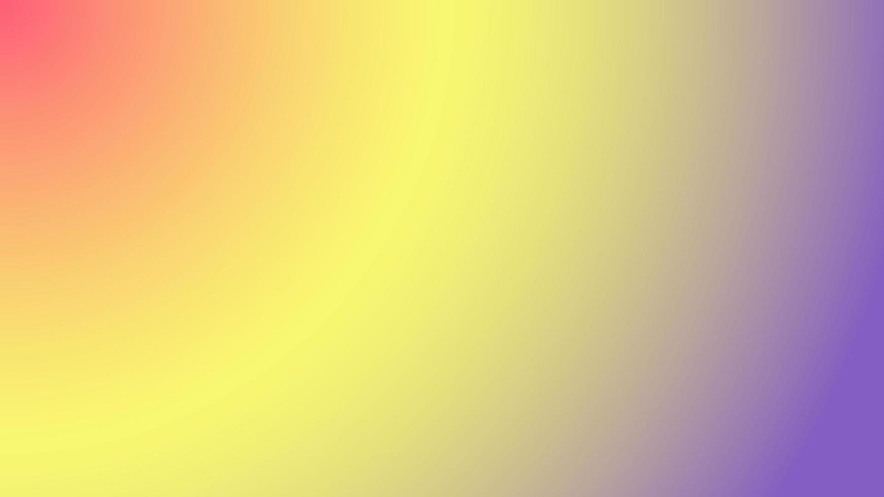Pastel ombre background in pink and purple and yellow. abstract wallpaper vector