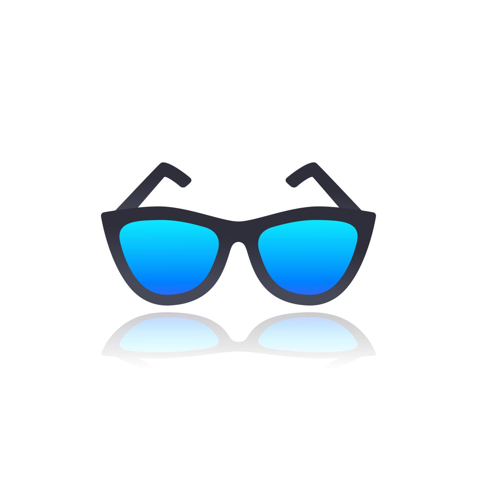 glasses on white, vector 3588411 Vector Art at Vecteezy