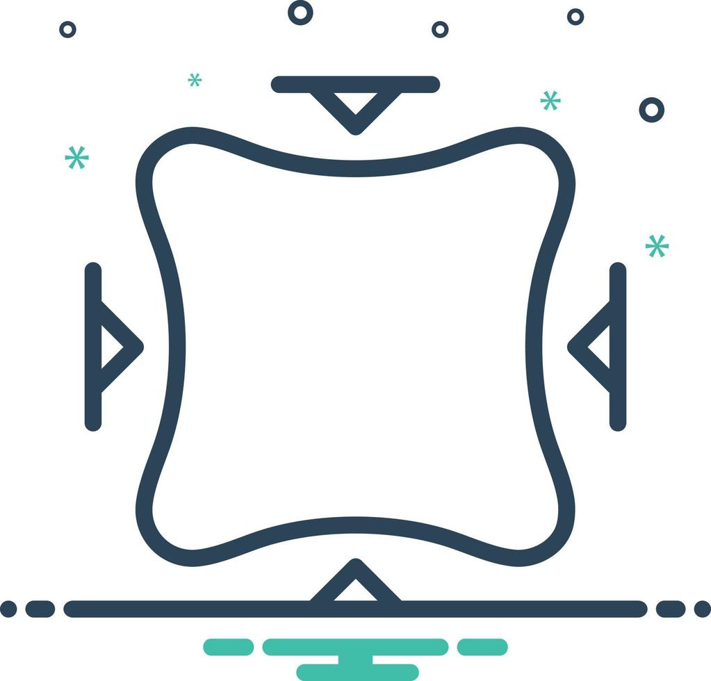 Mix icon for fits vector