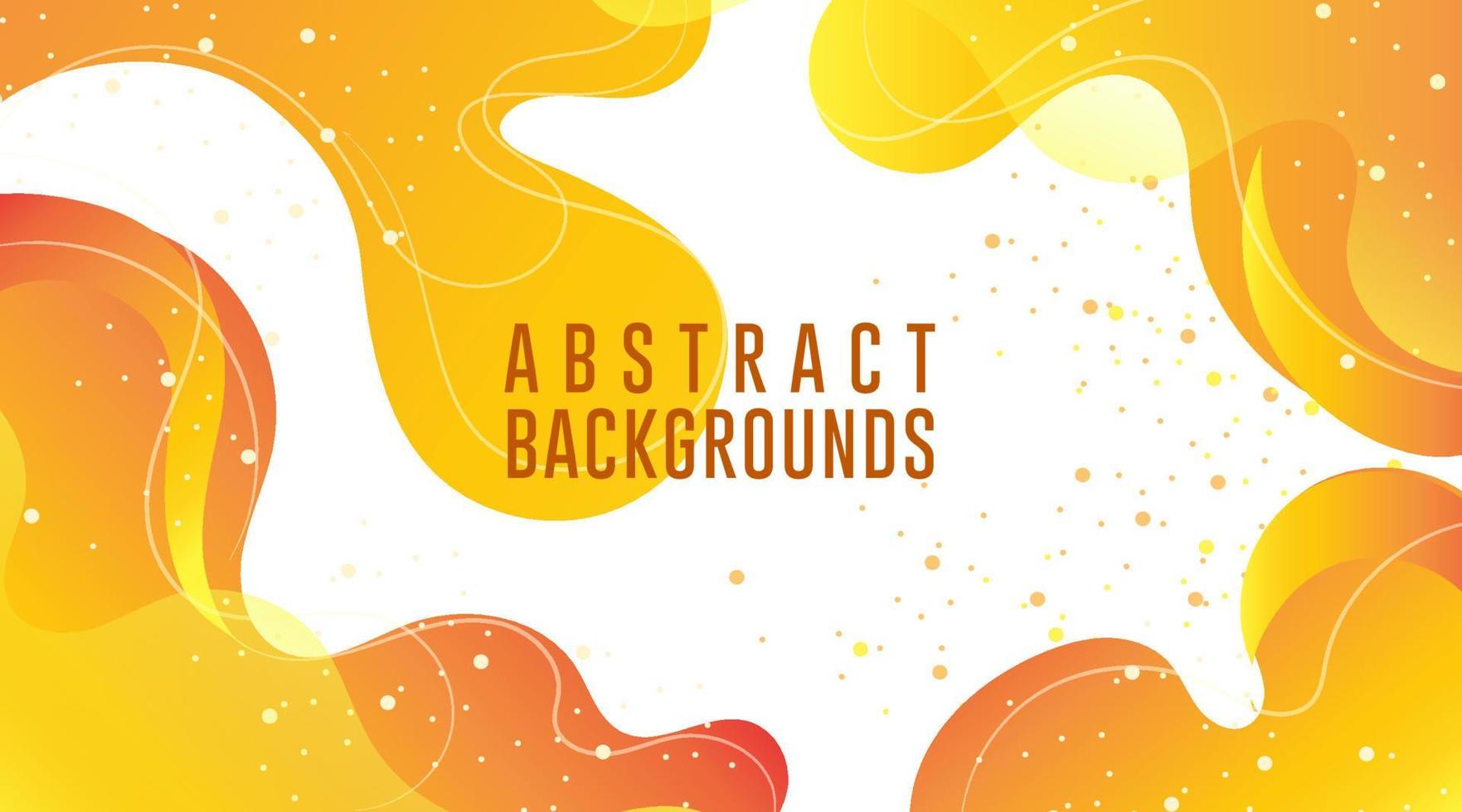 Orange Background, Gradient Abstract Background, Full color abstract background, vector