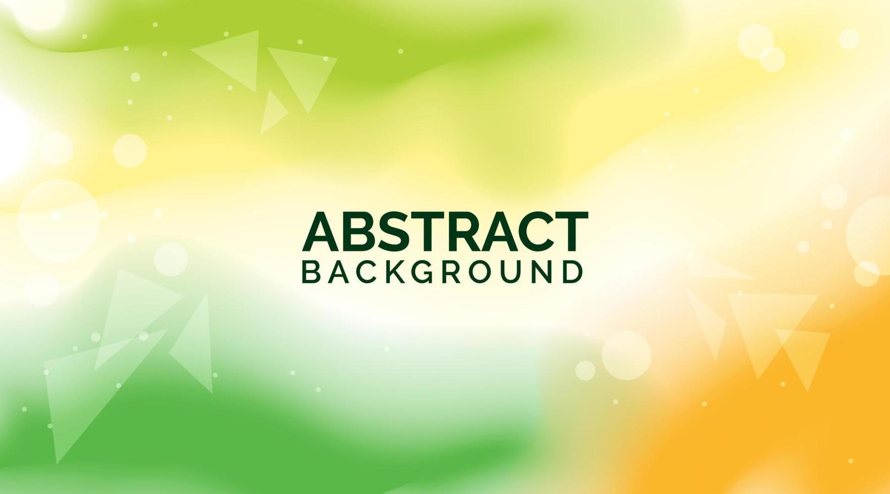 Green and Yellow Gradient Background, Gradient Abstract Background, Full color abstract background vector