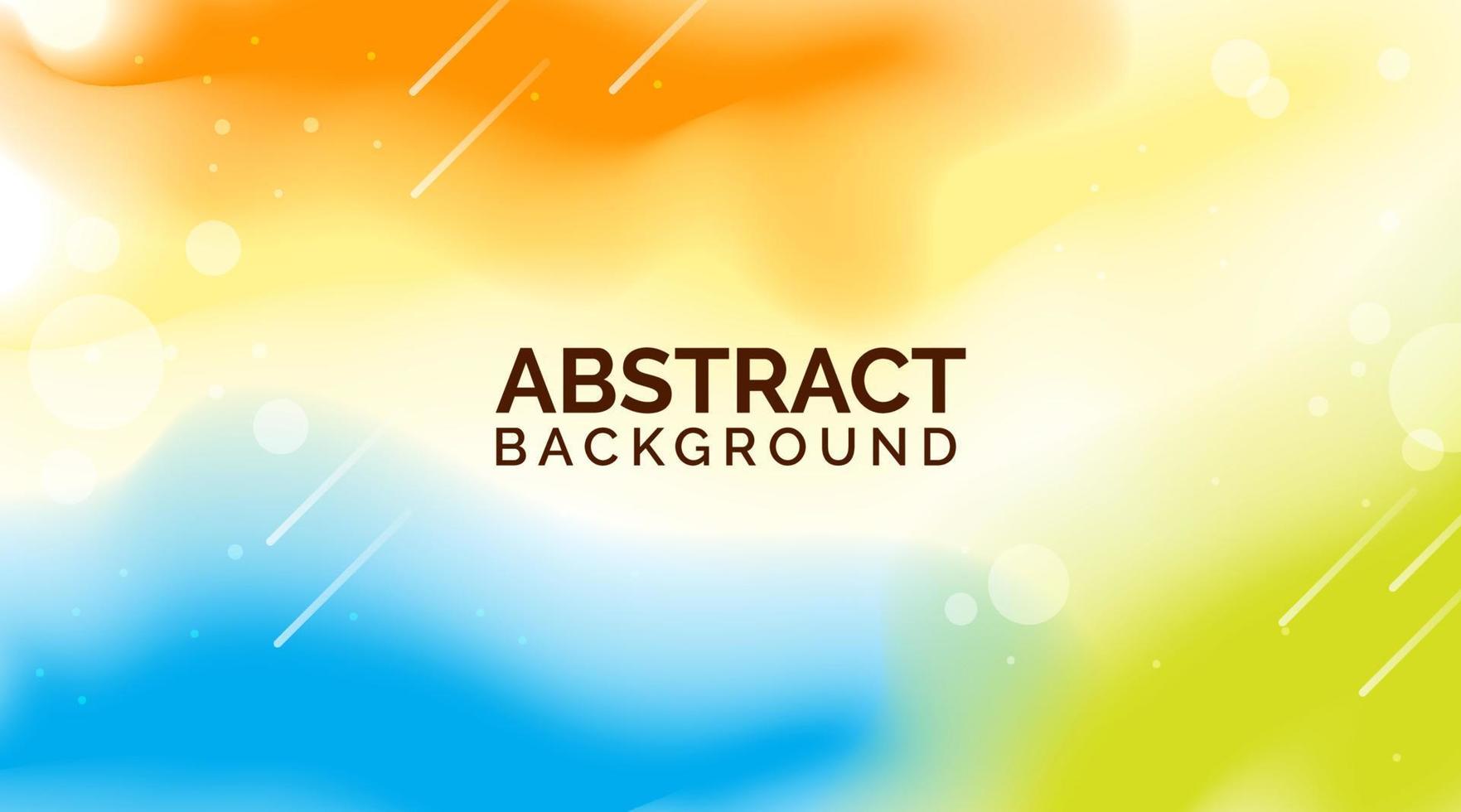 Blue and Orange Gradient Background, Gradient Abstract Background, Full color abstract background vector