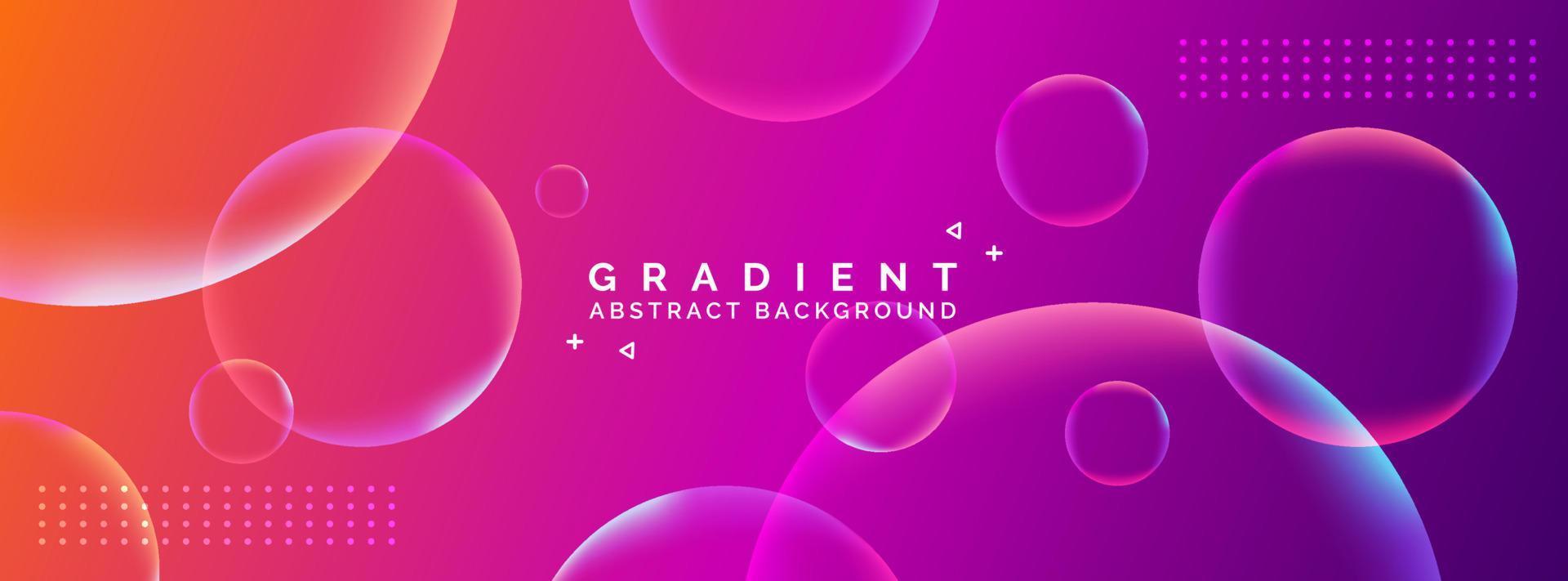Pink and Purple Gradient Background, Gradient Abstract Background, Full color abstract background vector