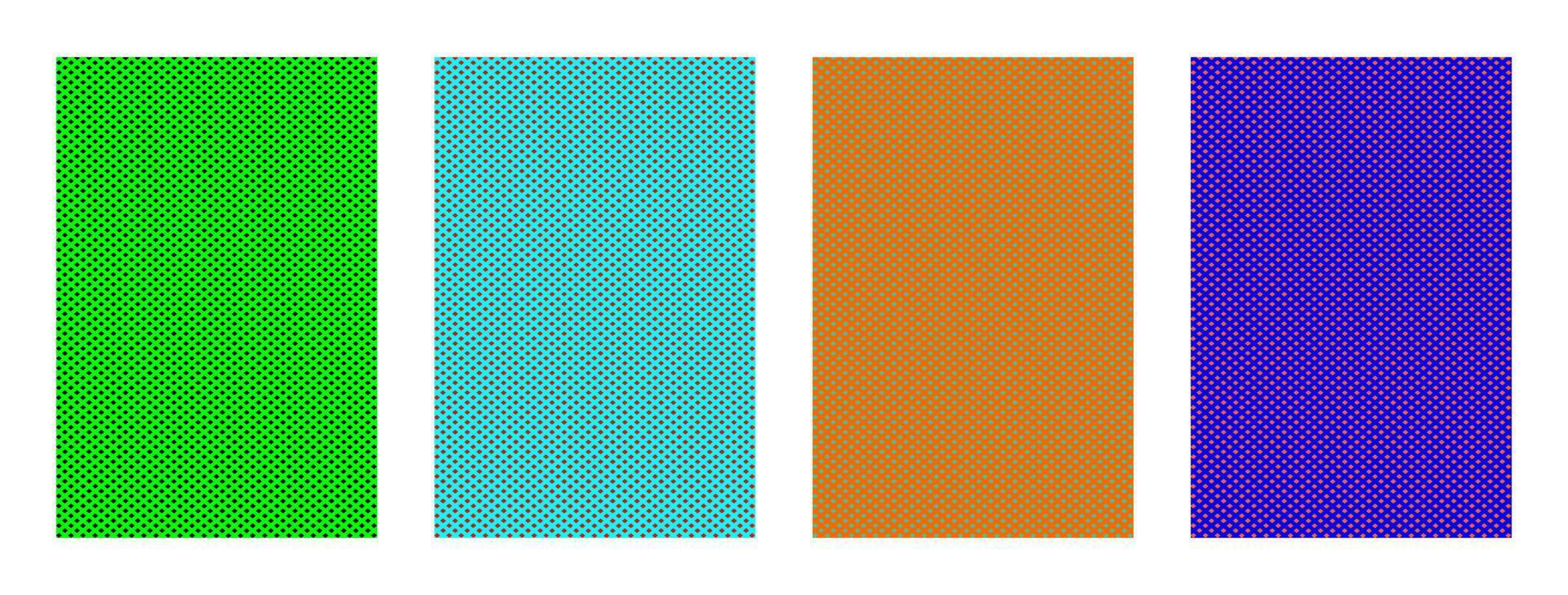 Minimal cover design. colorful halftones. Modern background template design for web. vector illustration