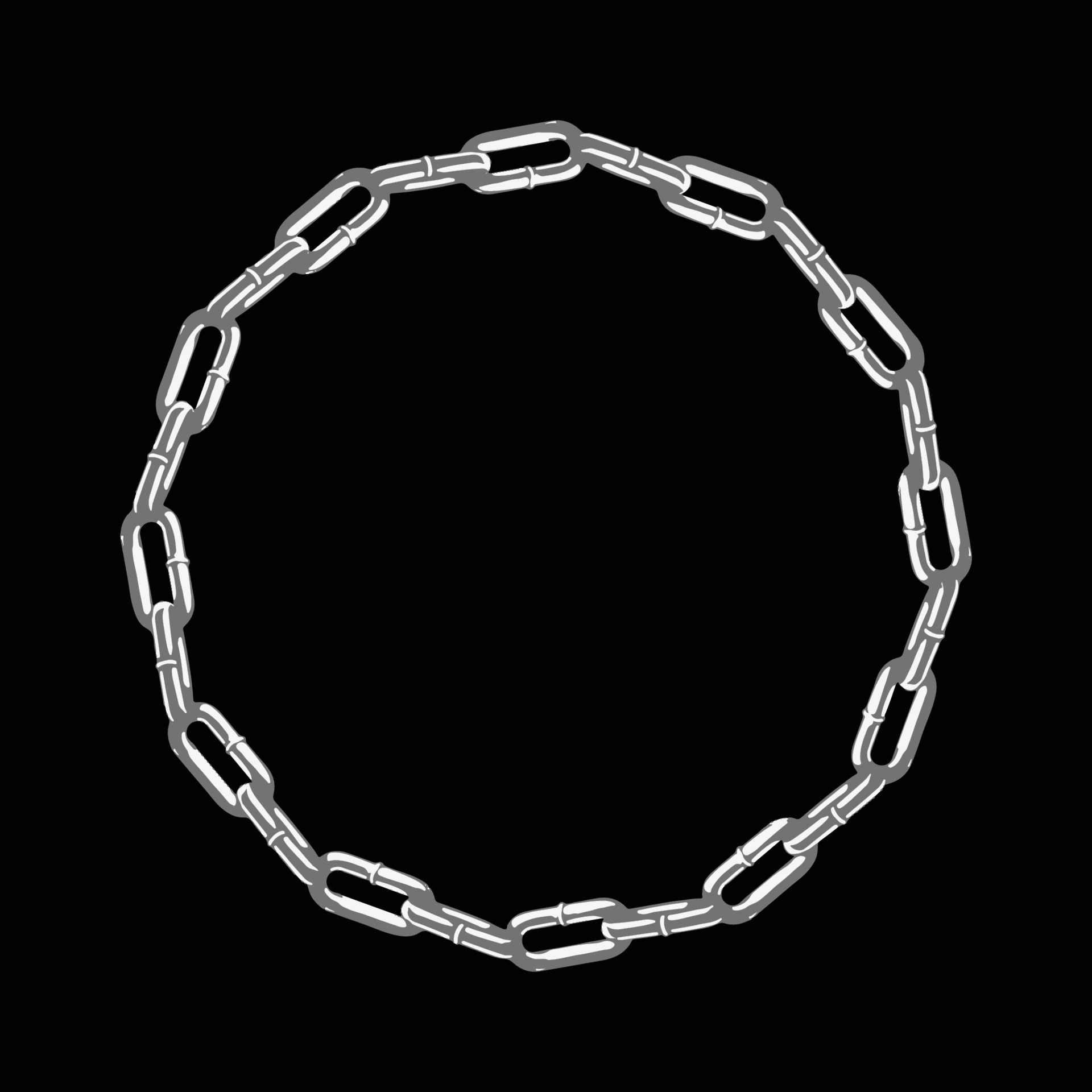 Chain round frame 3590935 Vector Art at Vecteezy