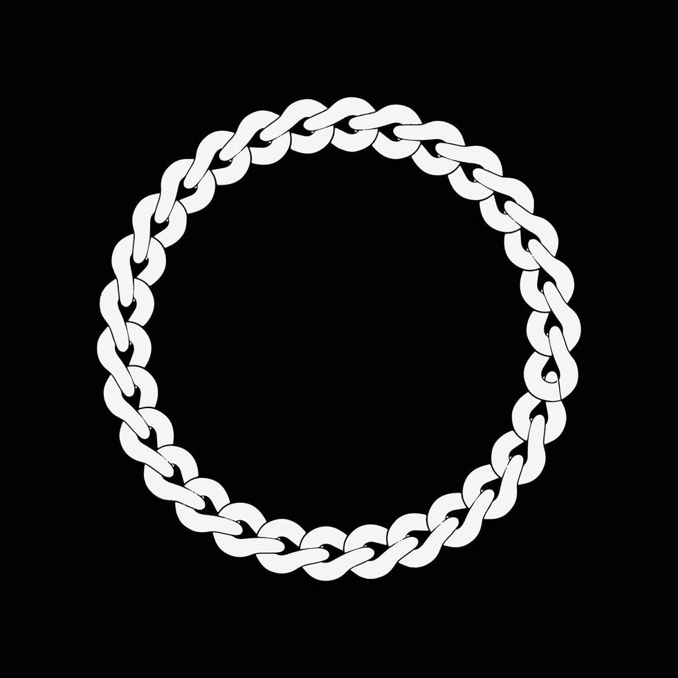 Chain round frame vector