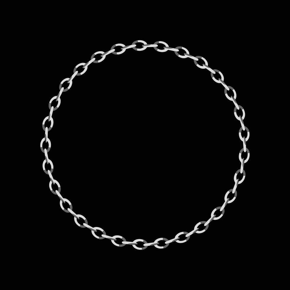 Chain round frame vector