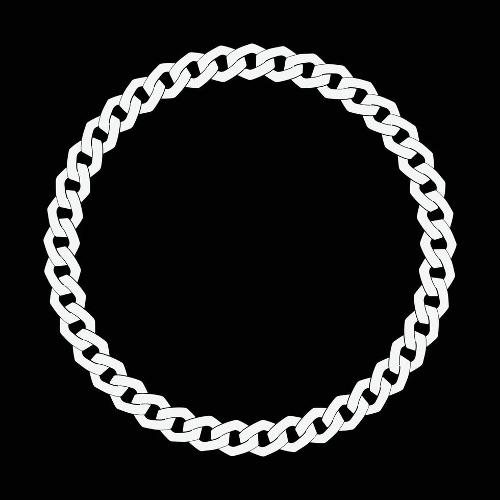 Chain round frame vector