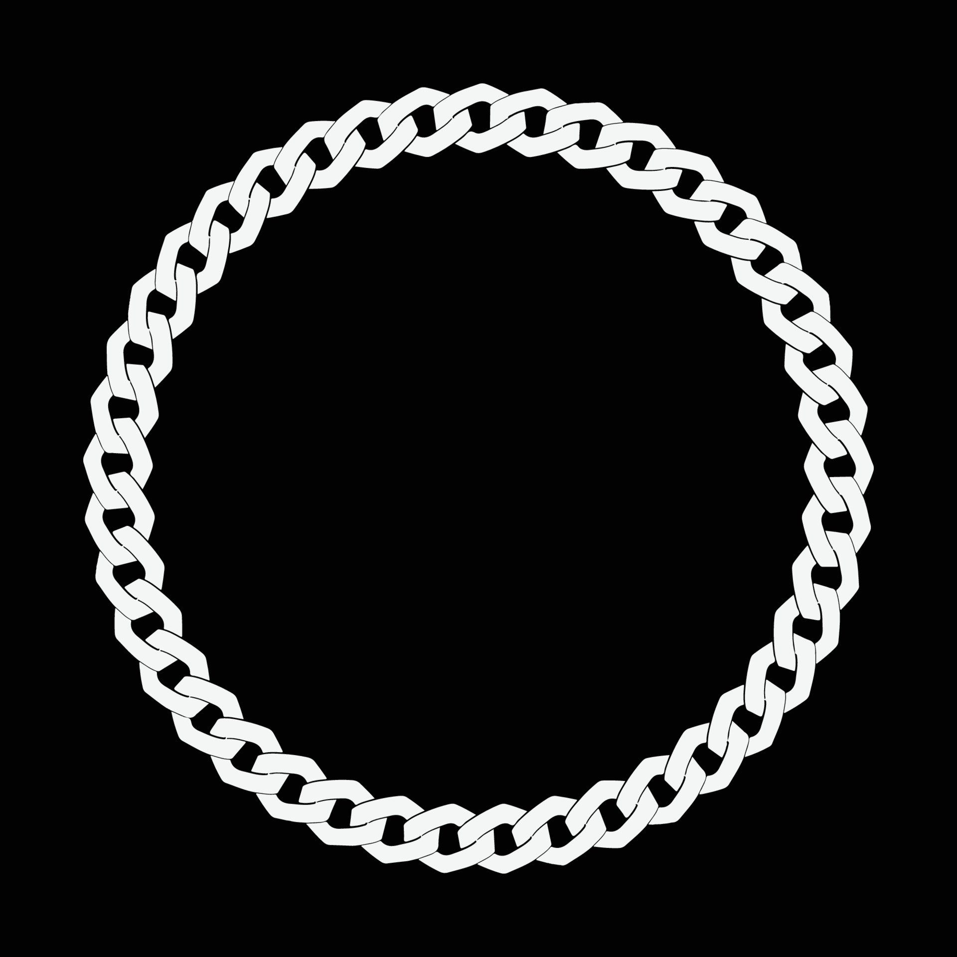 Chain round frame 3590943 Vector Art at Vecteezy