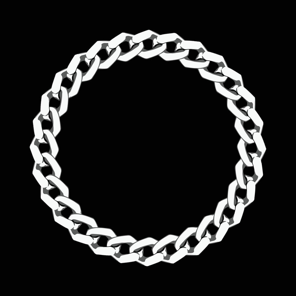 Chain round frame vector