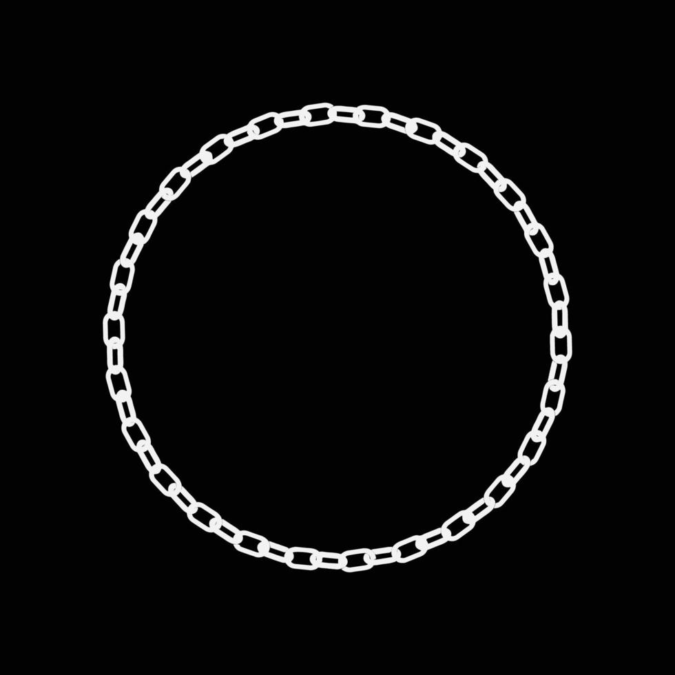 Chain round frame vector