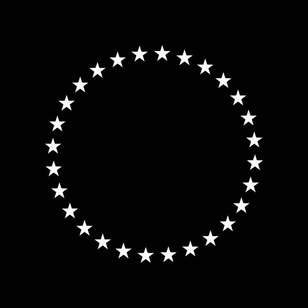Circle frame element vector