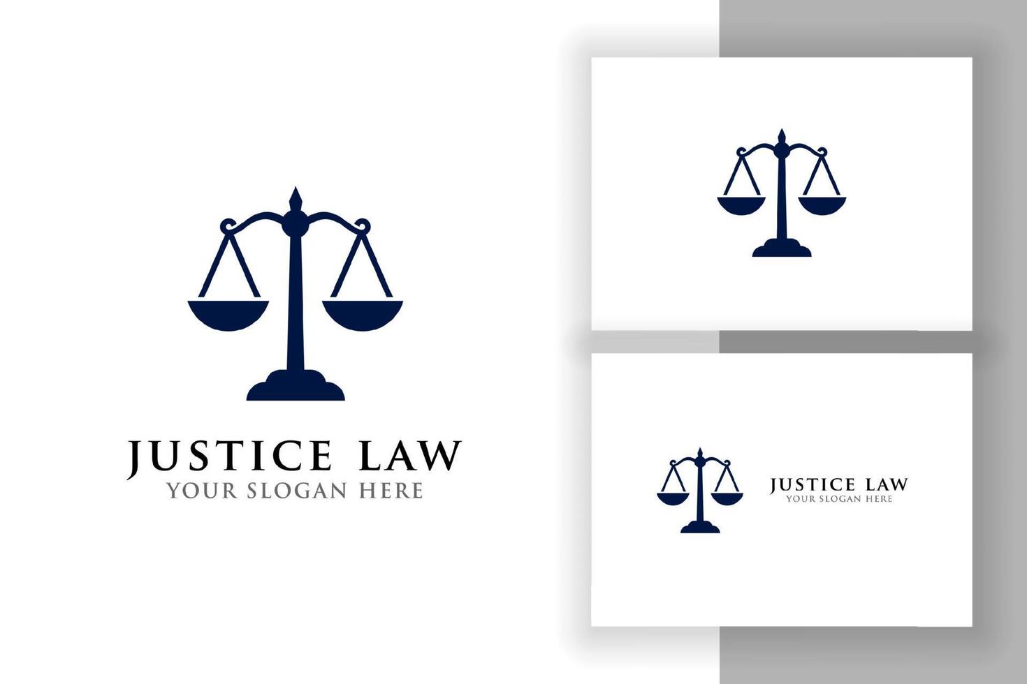 scales vector illustration. attorney logo vector design. justice law logo design template