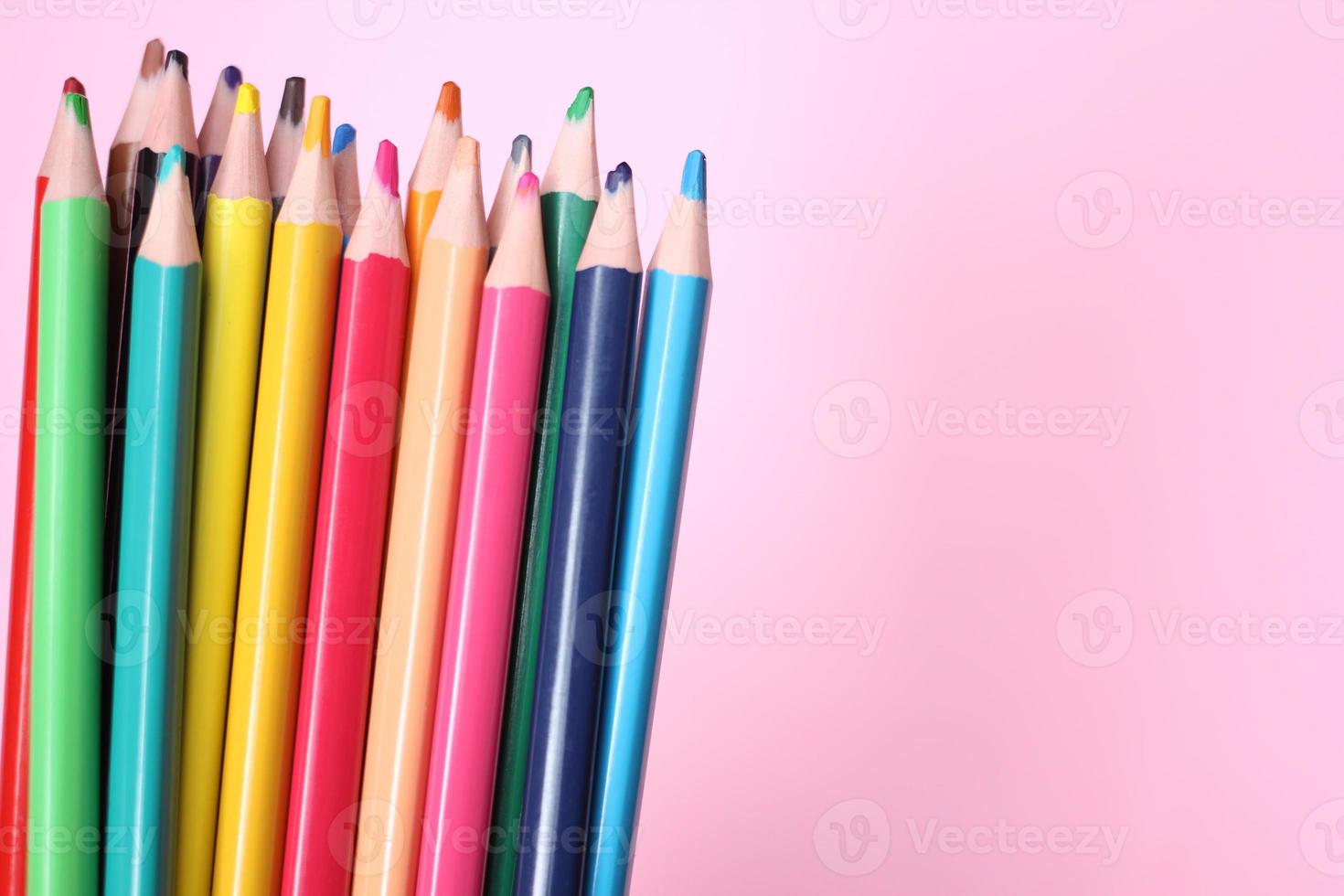 colorful pencil set photo