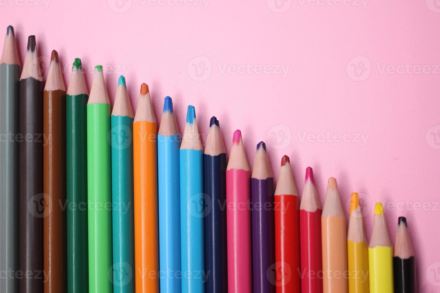 colorful pencil set photo