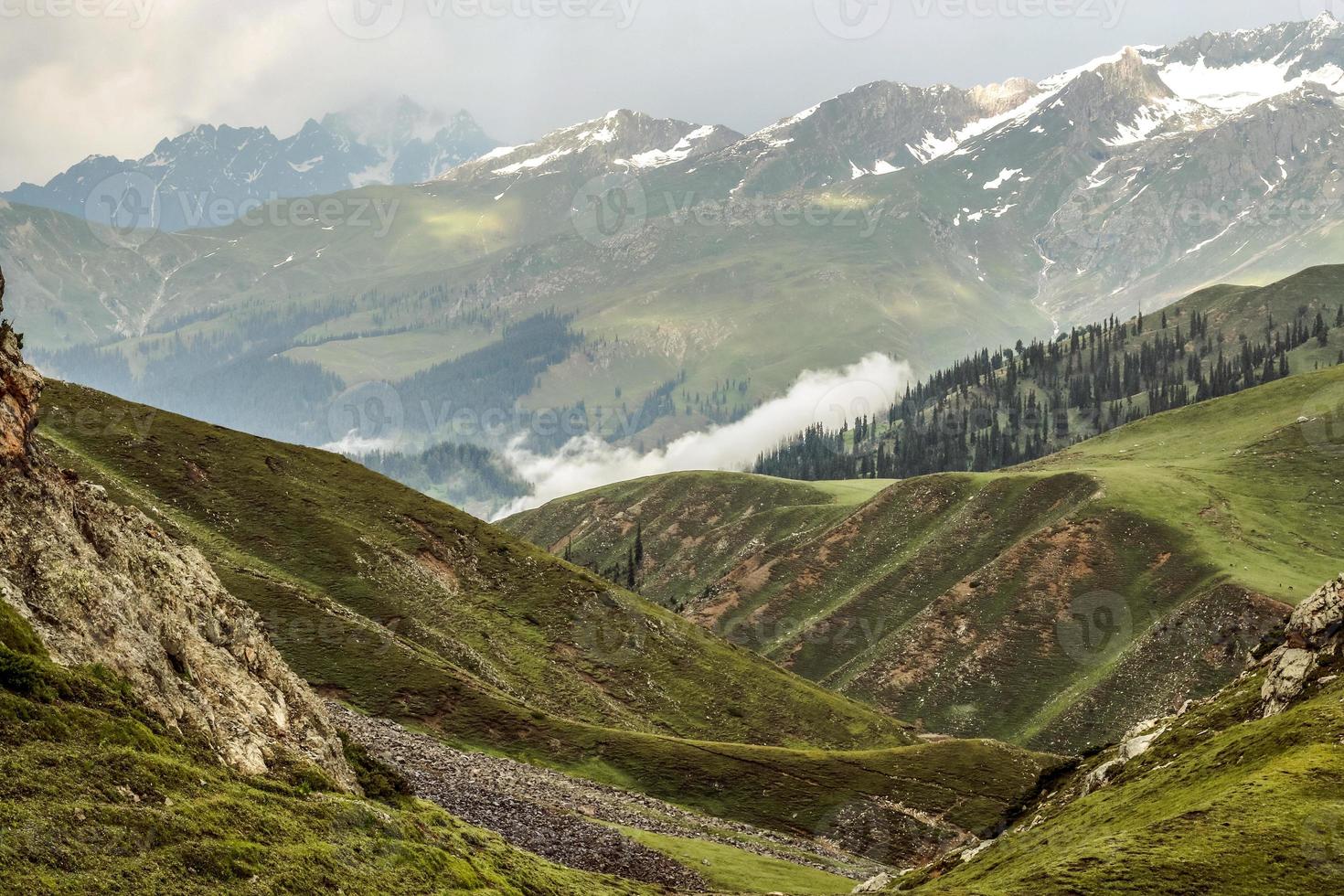 Batcondi Kumrat Valley Beautiful Landscape Mountains View photo