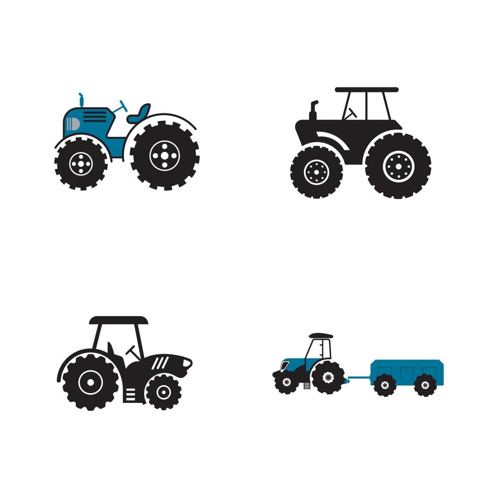 Tractor Vector icon design illustration