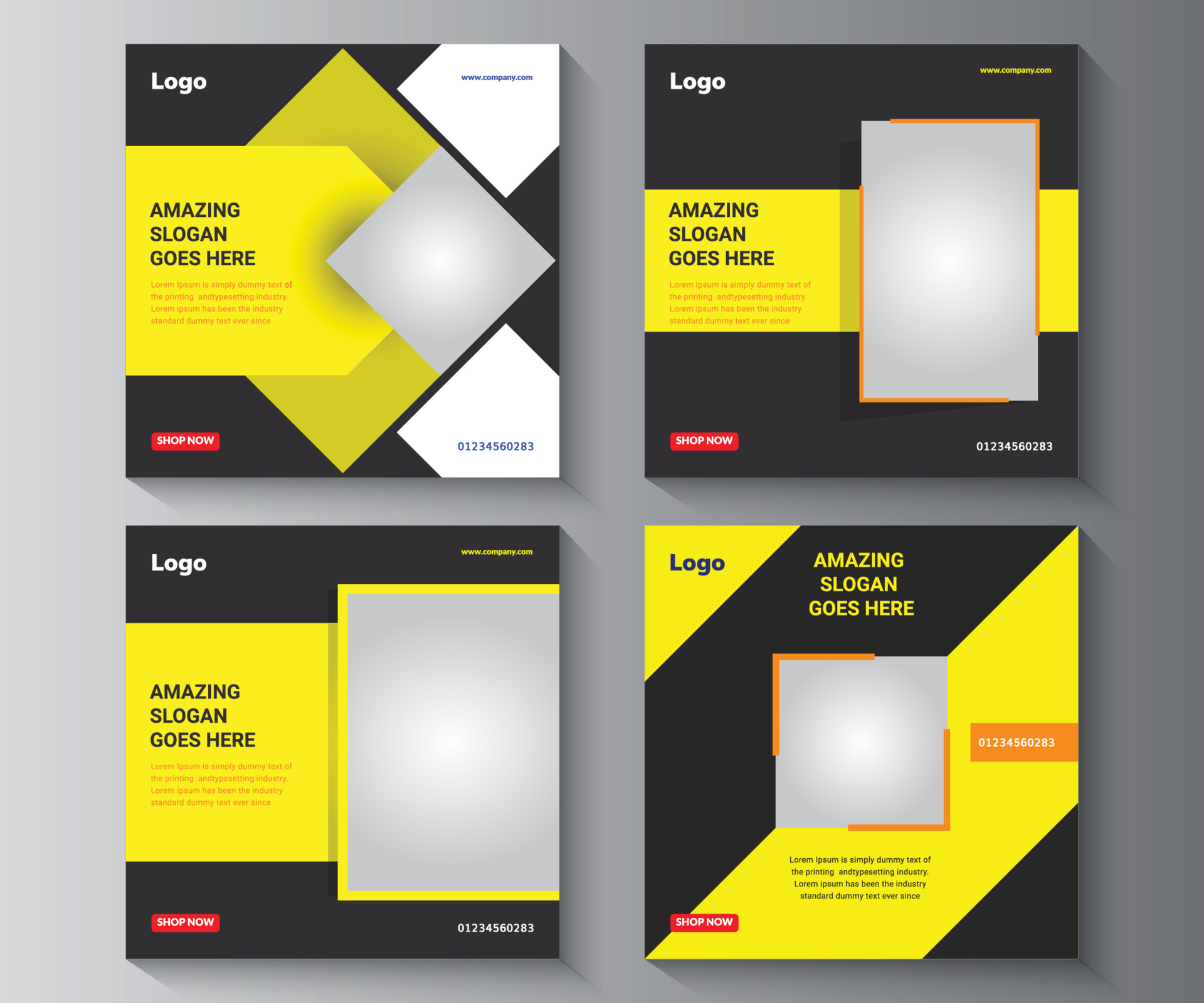 Social Media Post Design Layout Template 3598222 Vector Art at Vecteezy