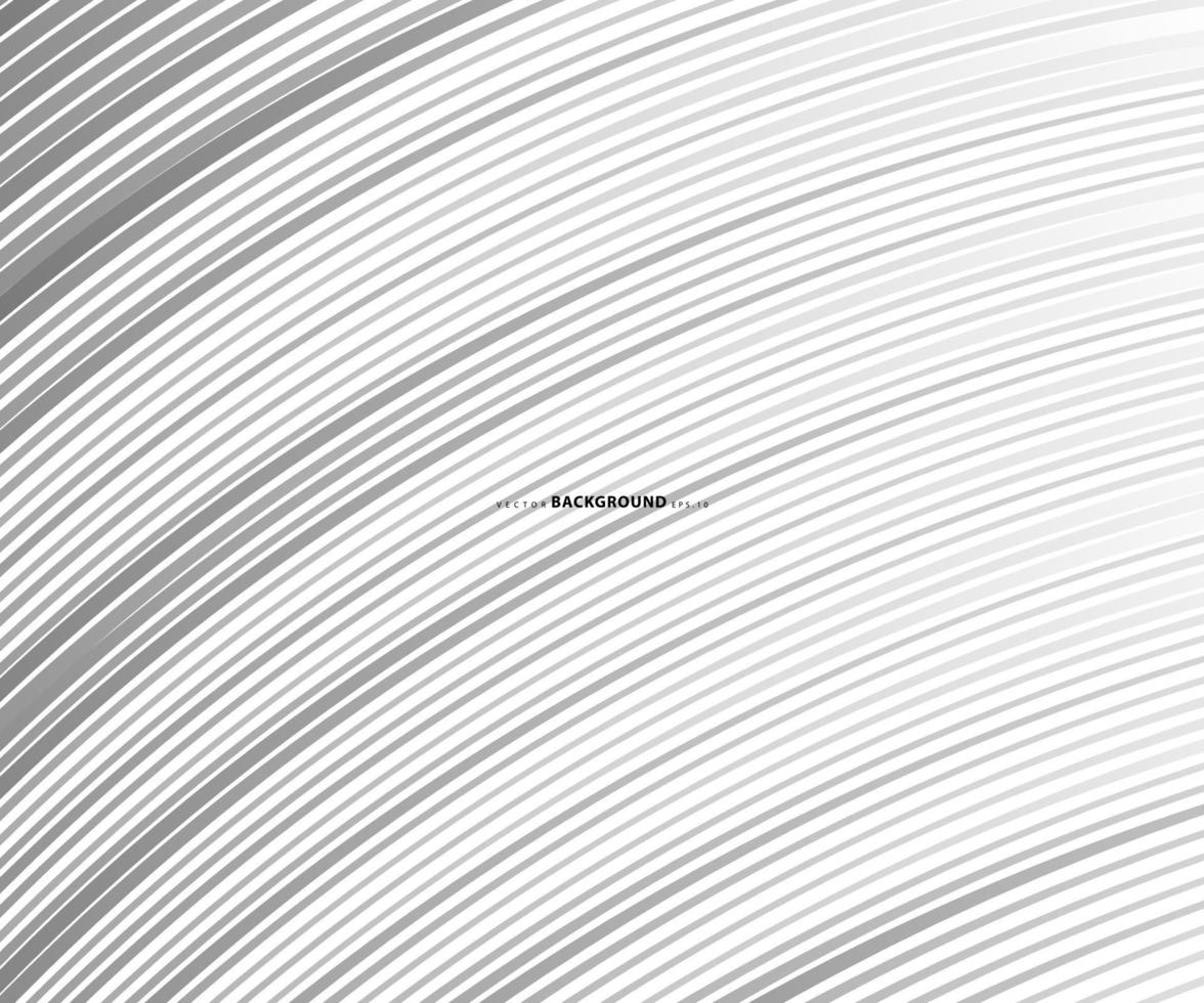 Abstract grey white waves and lines pattern for your ideas, template background texture. vector