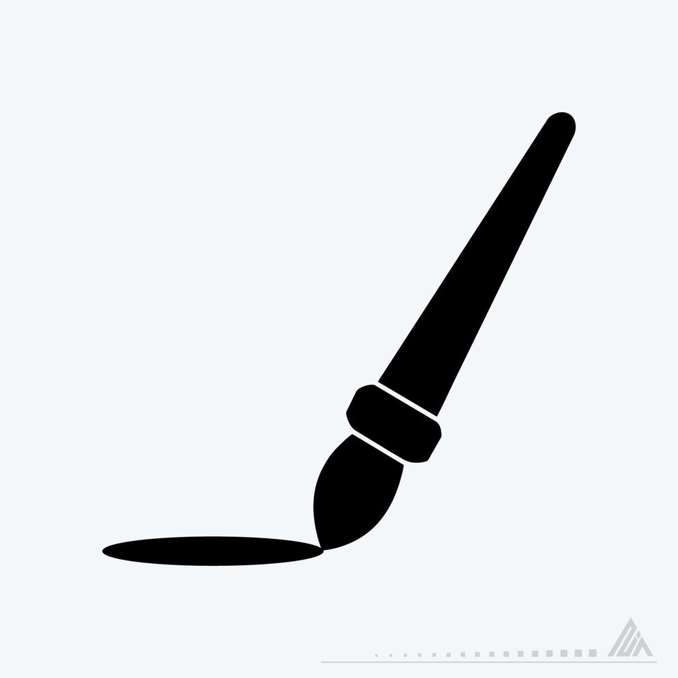 Icon Vector of Brush and Ink ...