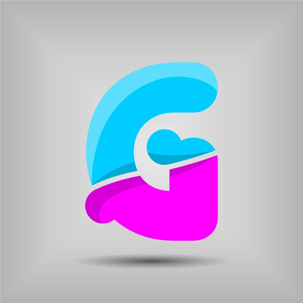 Letter Logo icon and logo template. File format EPS. vector