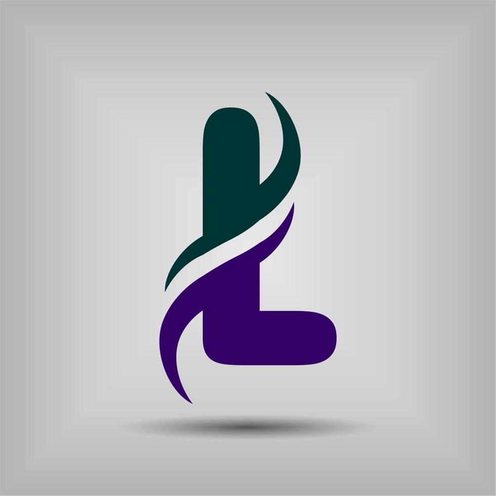 Letter Logo icon and logo template. File format EPS. vector