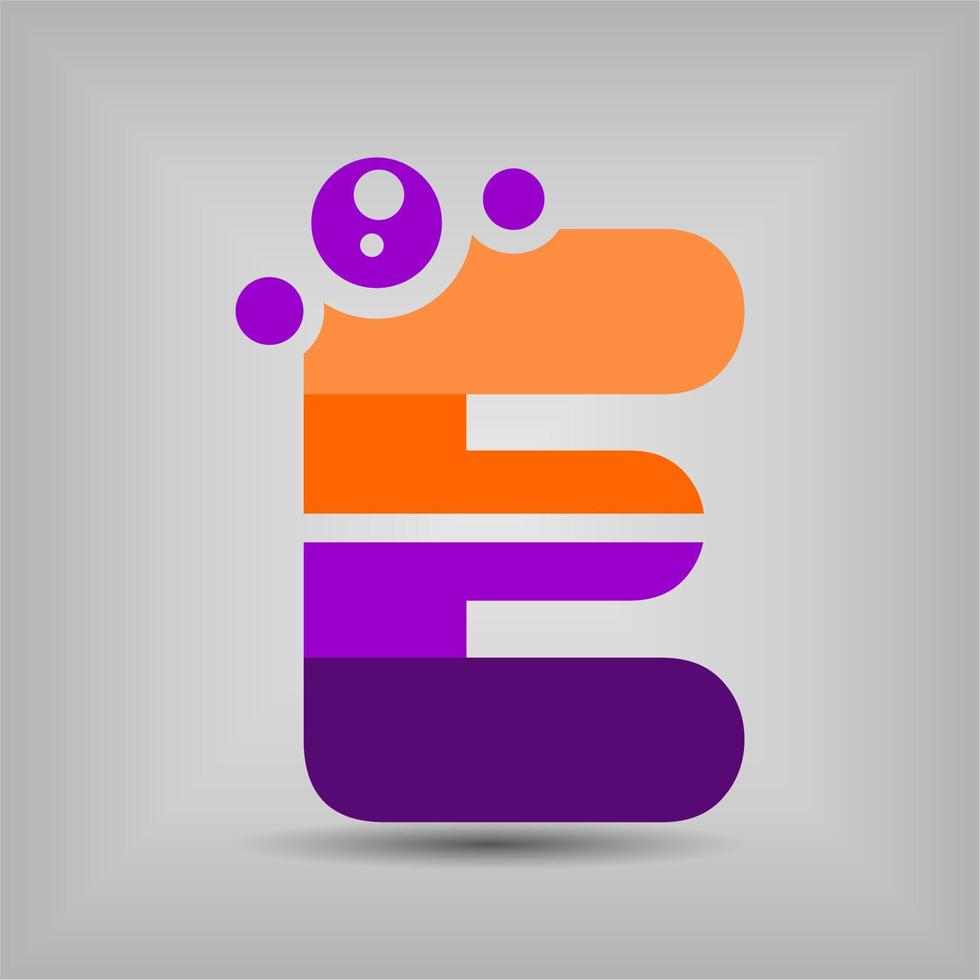 icono de logotipo de letra y plantilla de logotipo. formato de archivo eps. vector