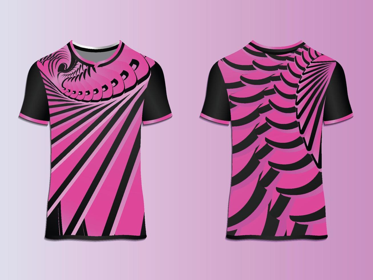 camiseta abstracta remolino gradiente fondo decorativo vector