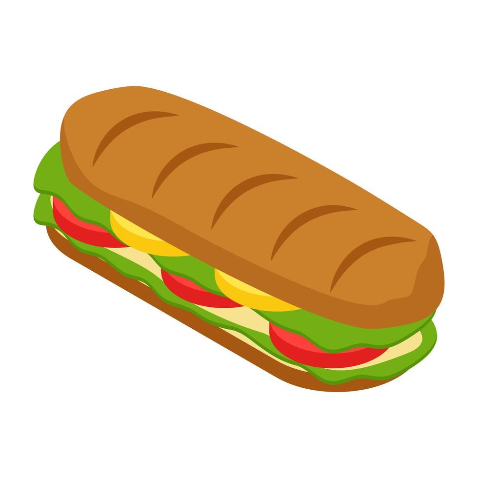 Trendy Burger Concepts vector