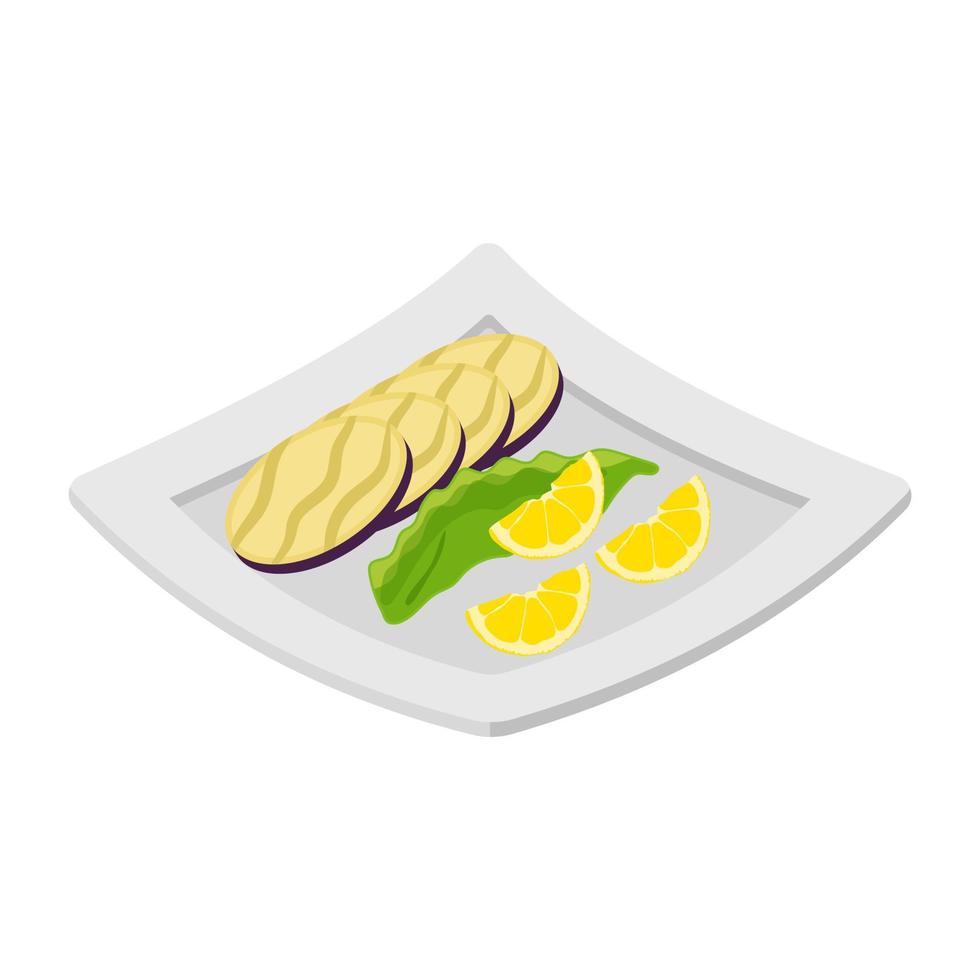 Trendy Salad Concepts vector