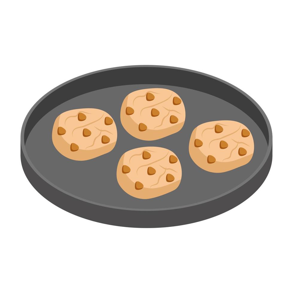 Trendy Cookie Concepts vector