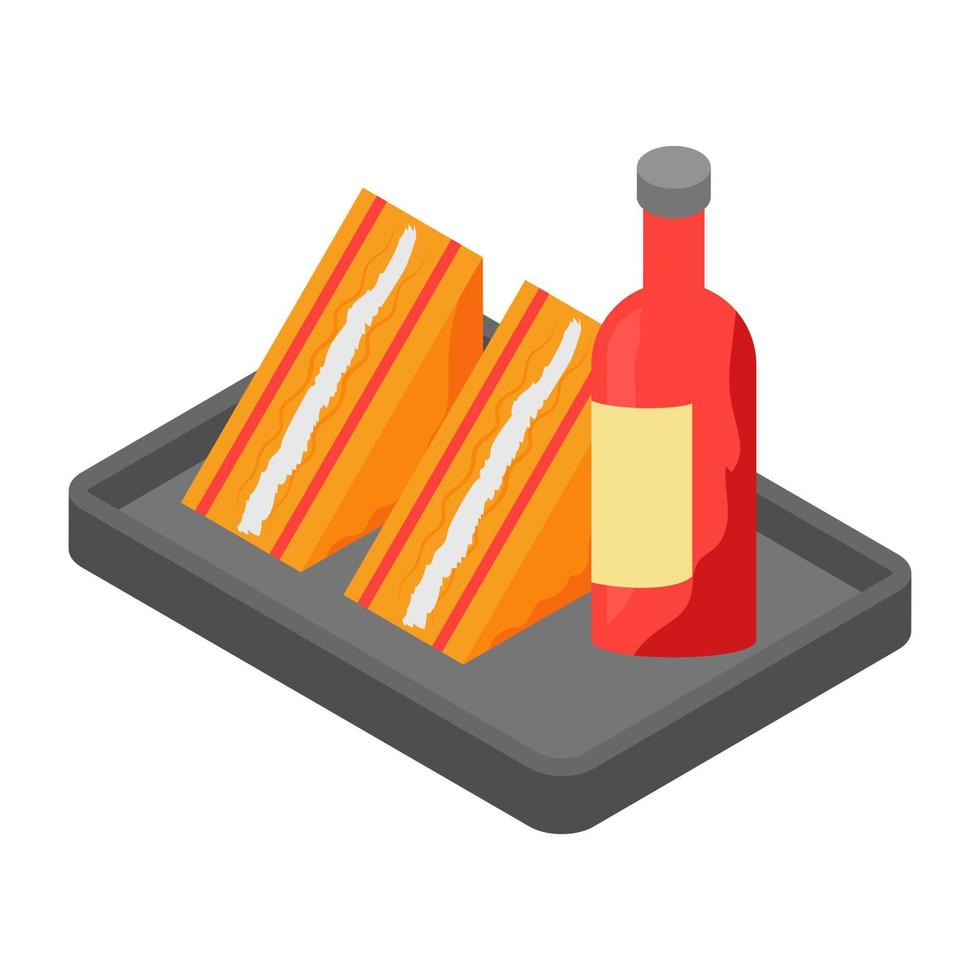 Club Sandwich Concepts vector