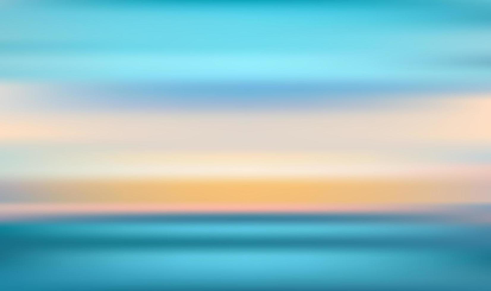 Motion blur tropical sunset beach with a background of abstract ...