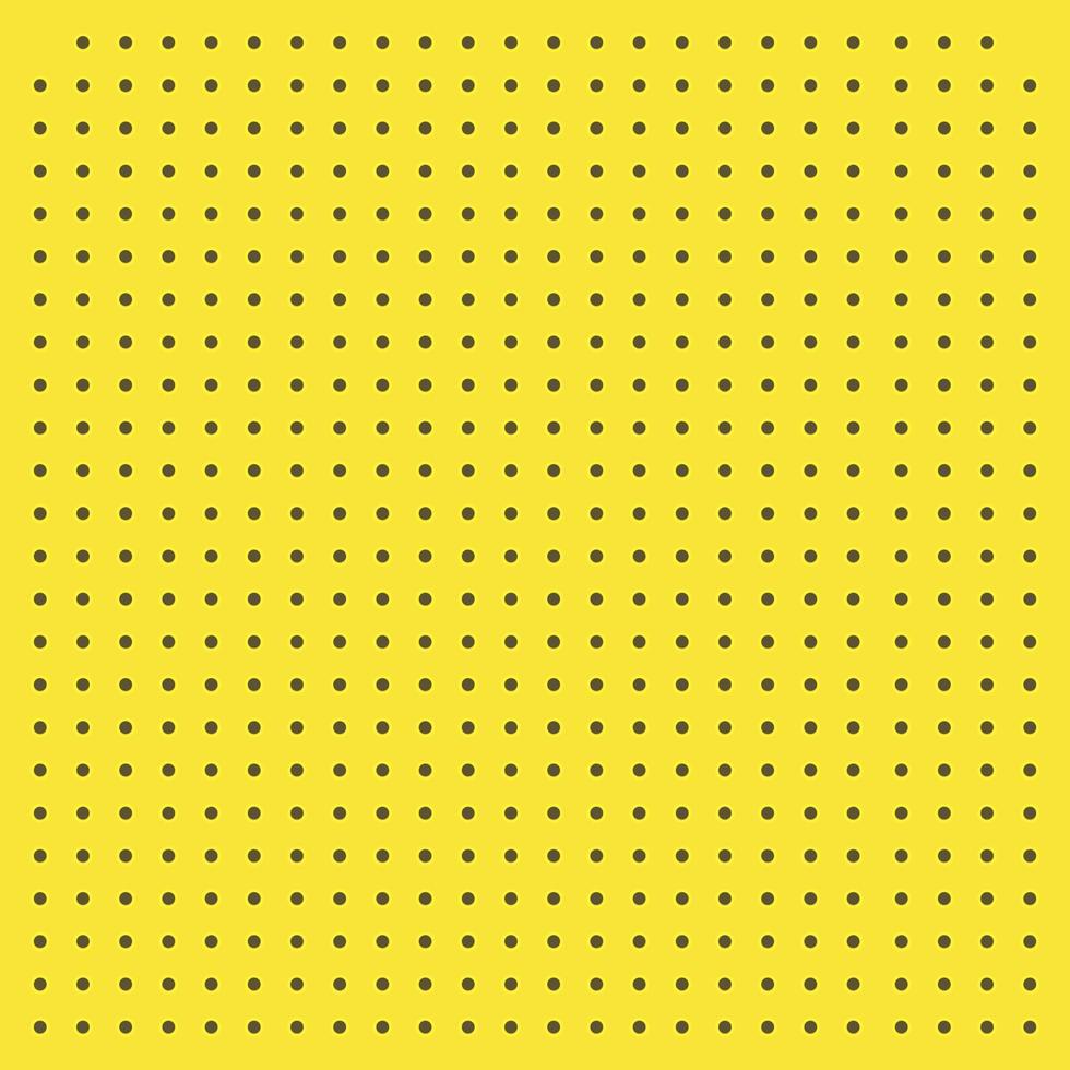 Peg board perforated texture background material with round holes pattern board vector illustration.