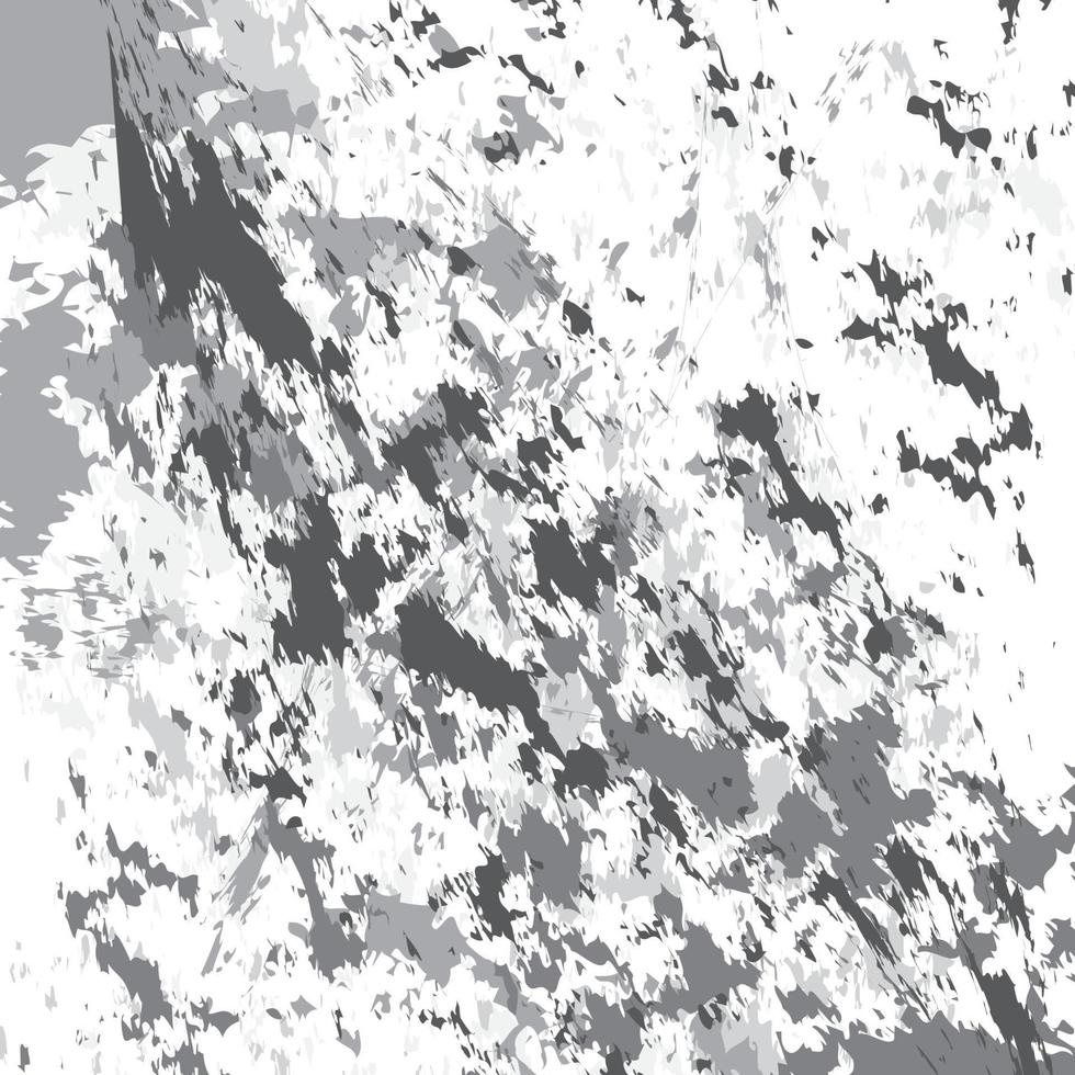 Black and white abstract painting vector