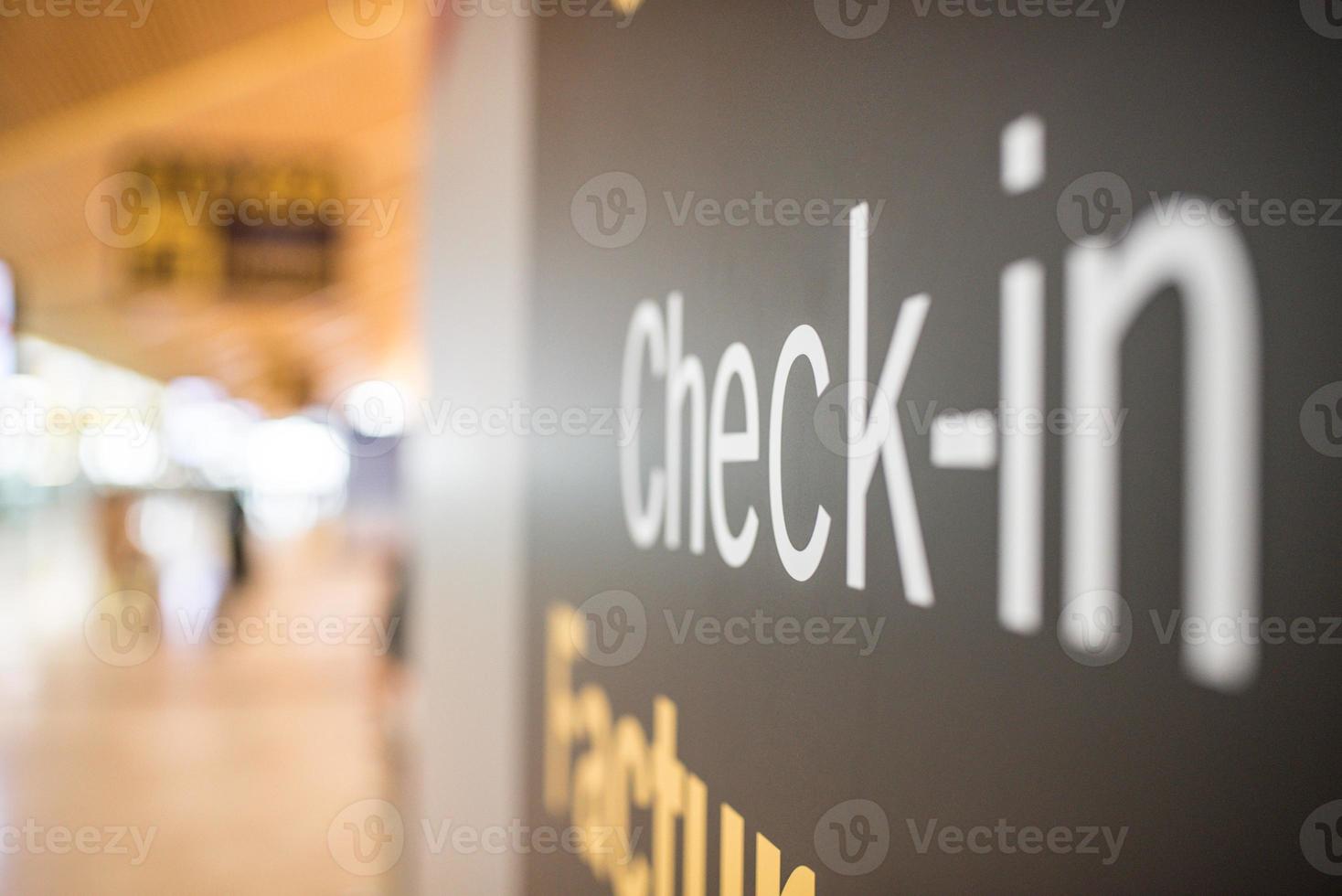 airport inside terminal and check-in counter photo