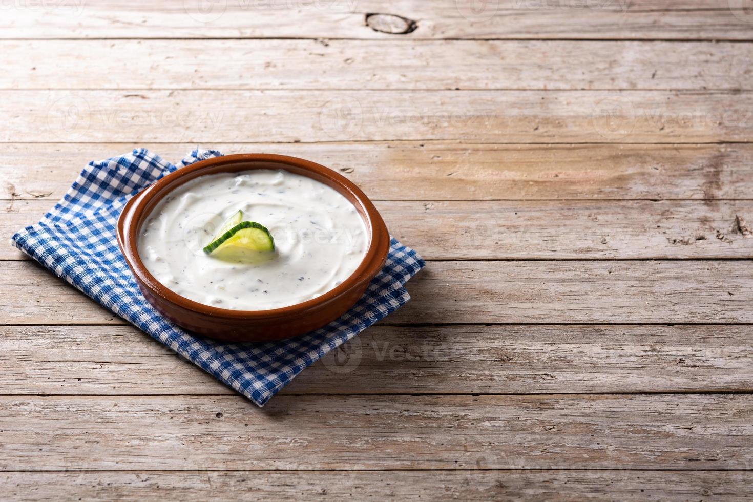 Traditional Greek Tzatziki photo