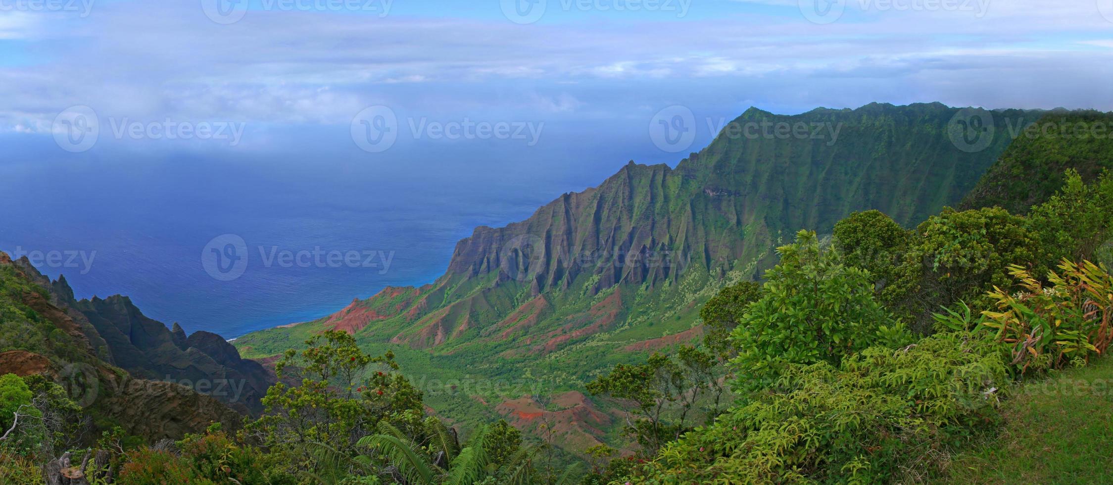 montañas de kauai hawaii foto