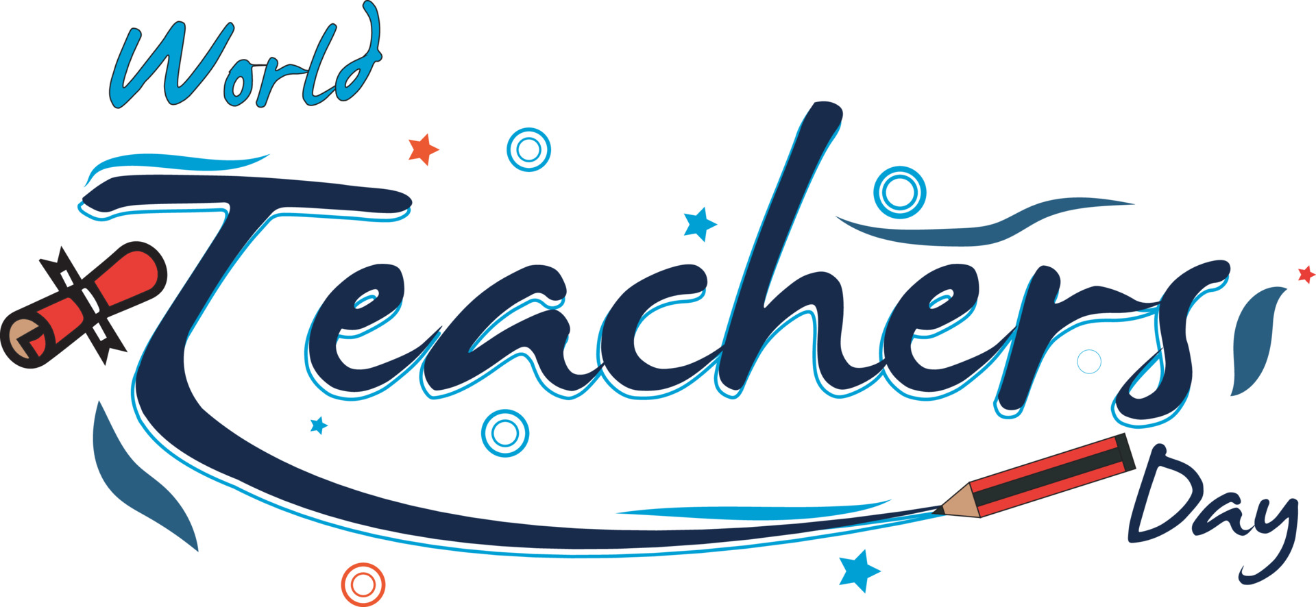 World teachers day, happy teachers day, teacher day 3608679 Vector Art