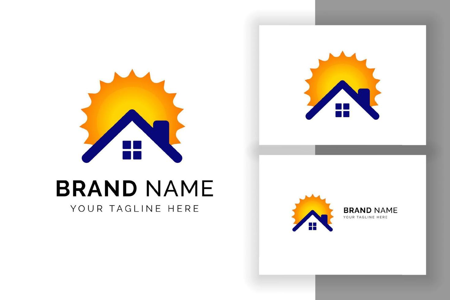 Sun solar energy logo design template. solar panel tech signsymbol vector