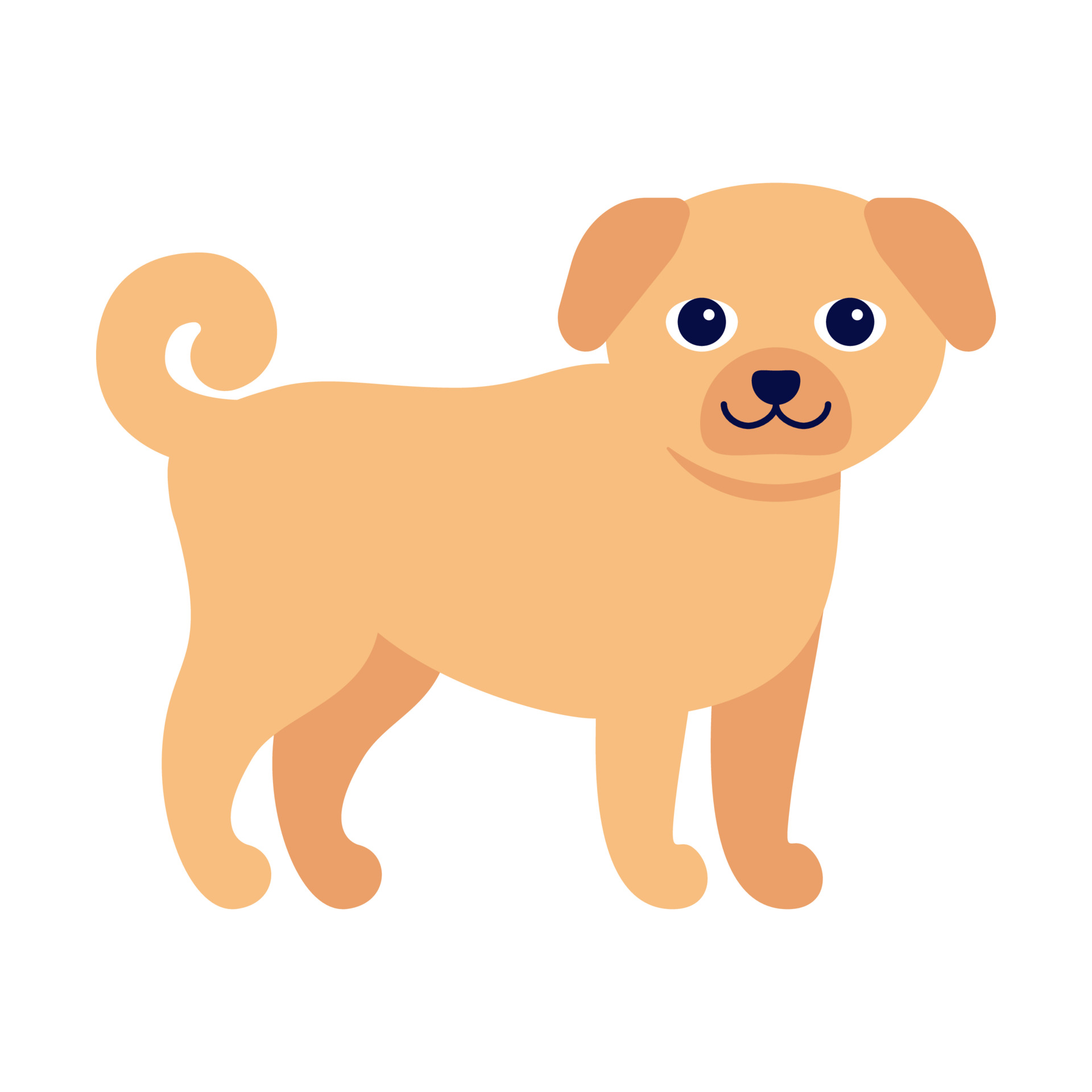 Happy ginger dog, standing puppy pet. House animal dog, canine pet. Vector illustration 3609236 Vector Art at Vecteezy Happy ginger dog, standing puppy pet. House animal dog, canine pet. Vector illustration 3609236 Vector Art at Vecteezy