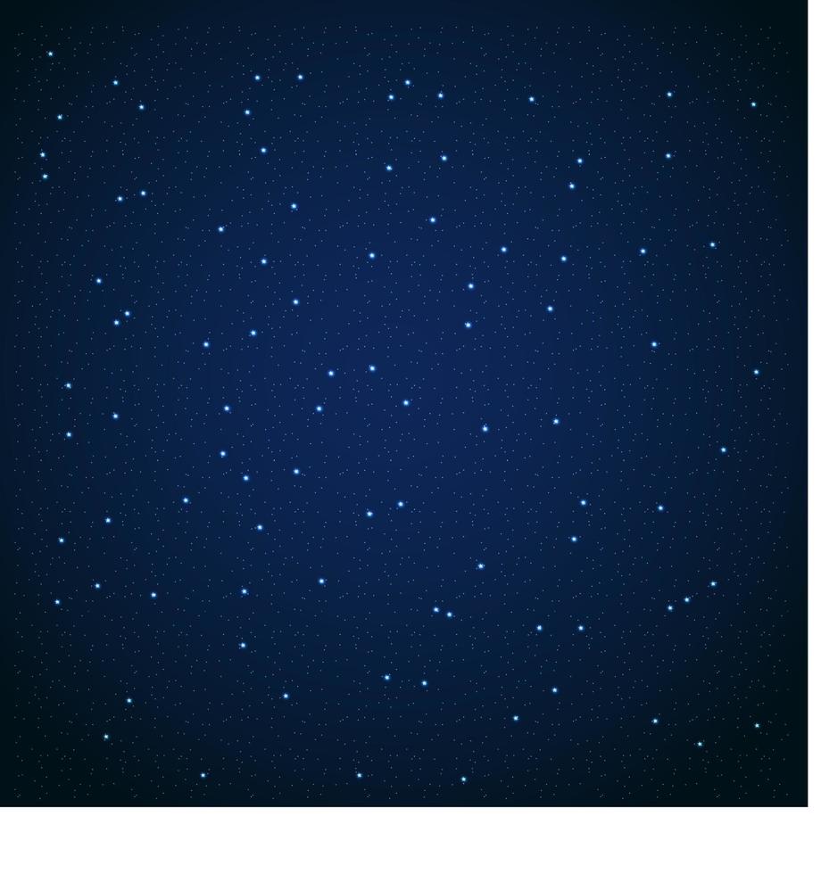 Star sky vector illustration background