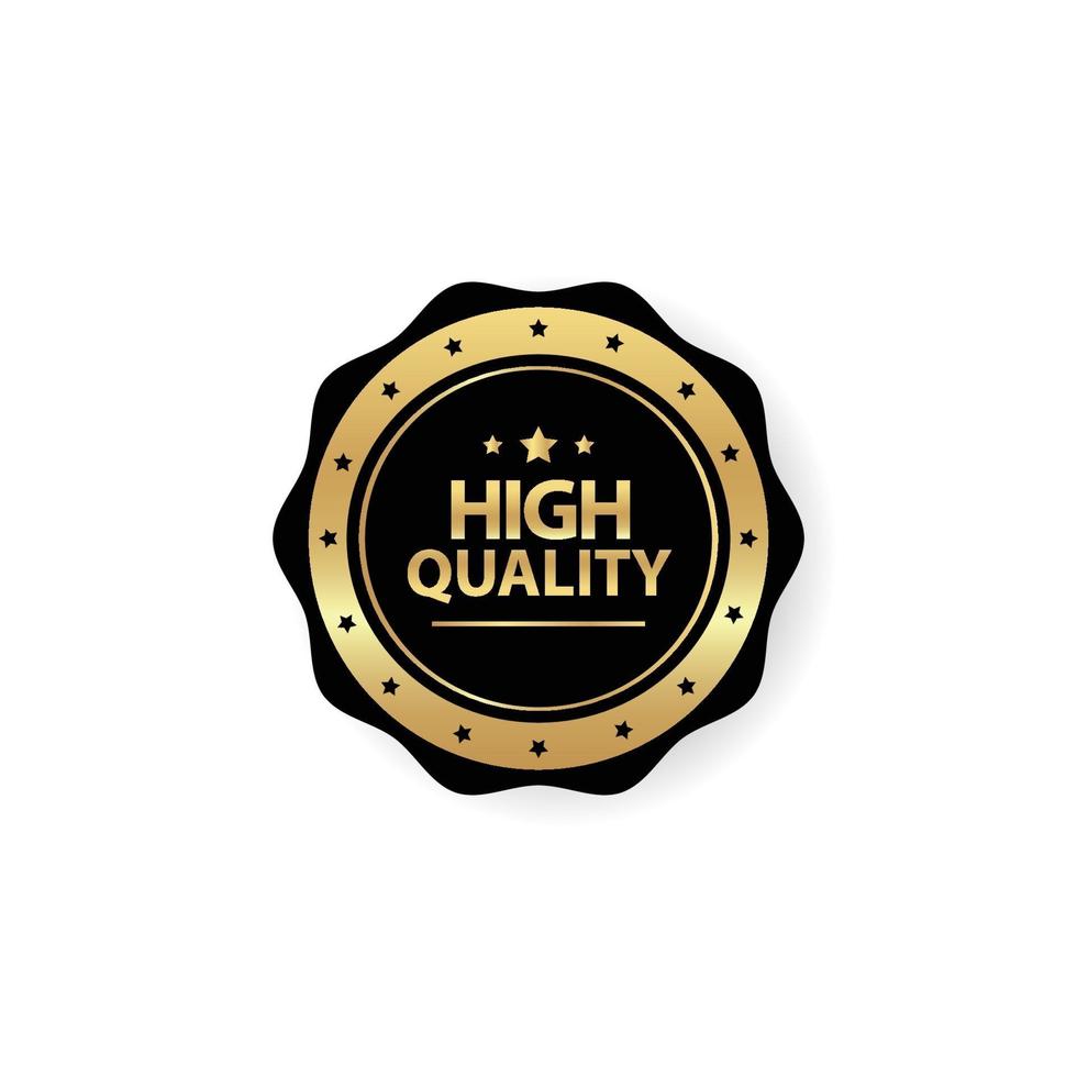 High Quality Badge Emblem Tag Label Vector Template Design Illustration