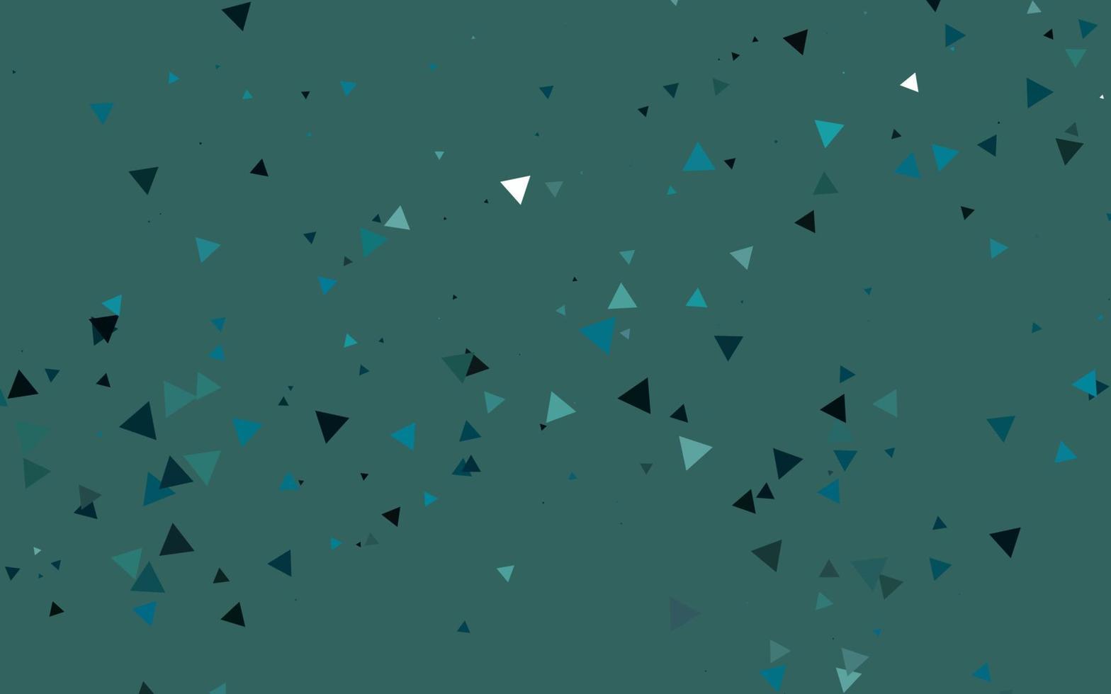 Light BLUE vector background with triangles.